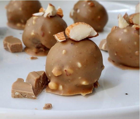 VGAN Chocolate Salted Caramel Truffle Recipe