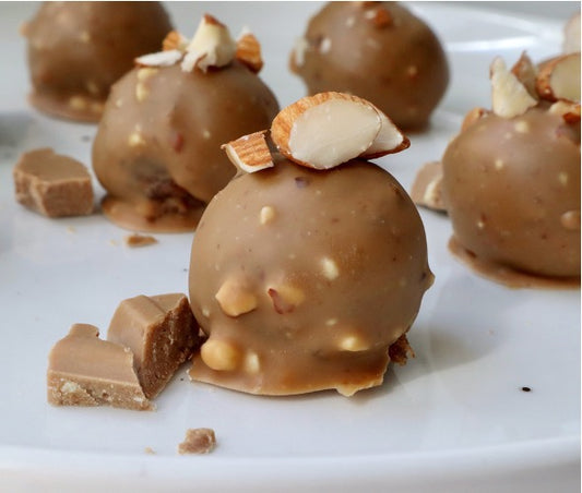 VGAN Chocolate Salted Caramel Truffle Recipe