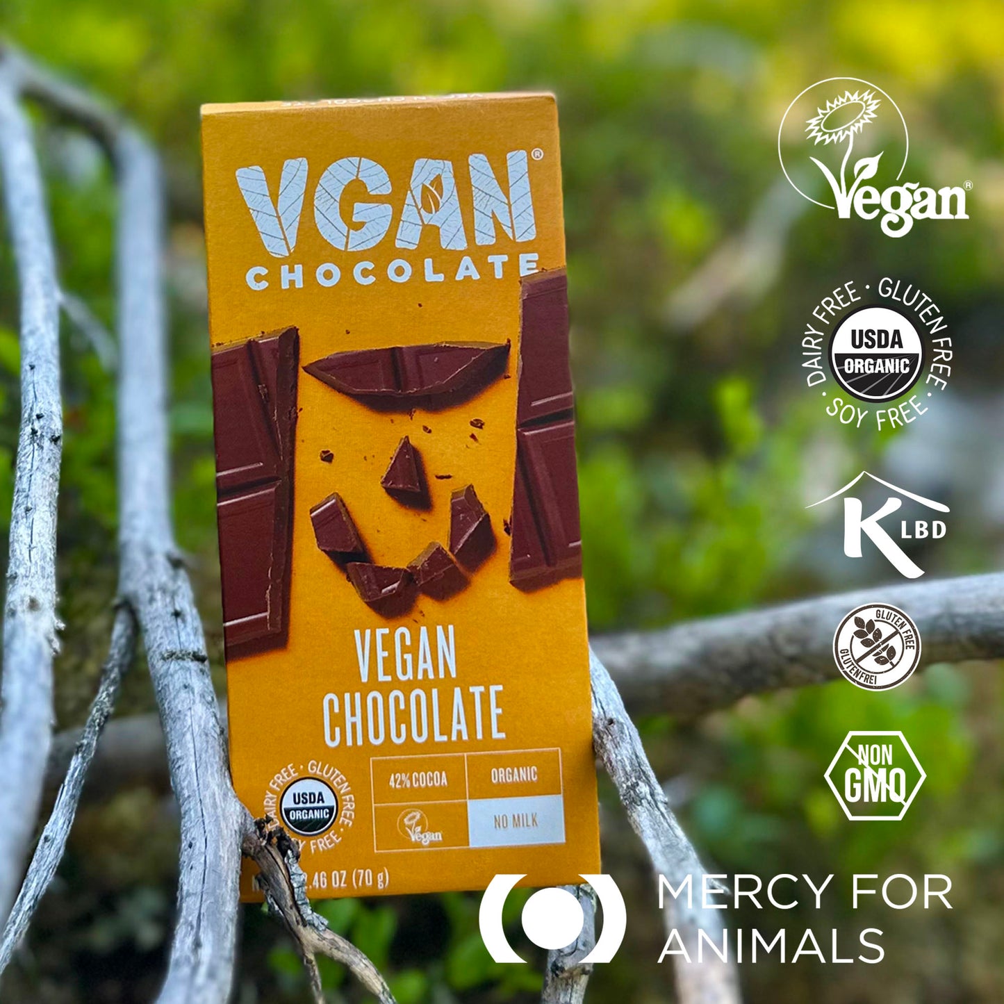 Vegan Milk Chocolate with Coconut Cream