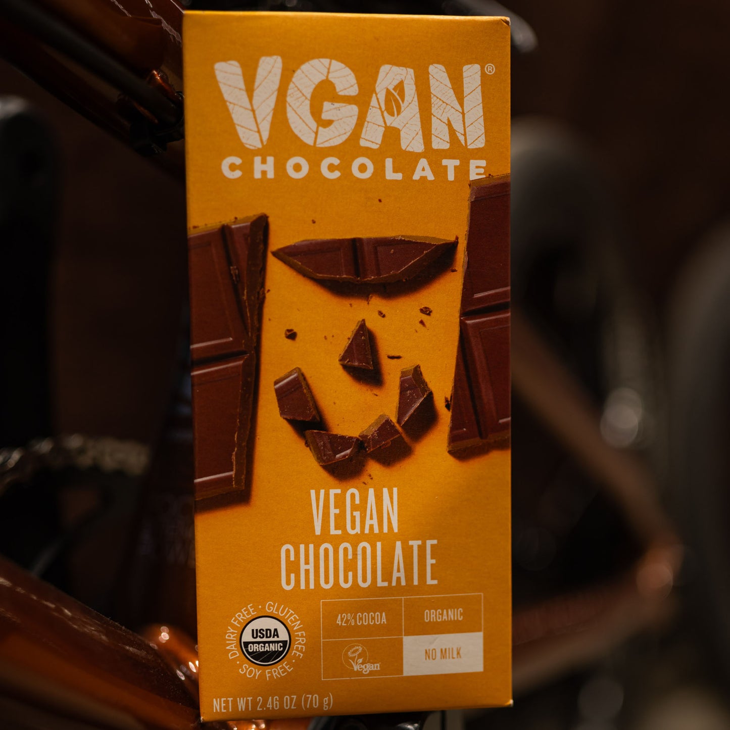Vegan Milk Chocolate with Coconut Cream