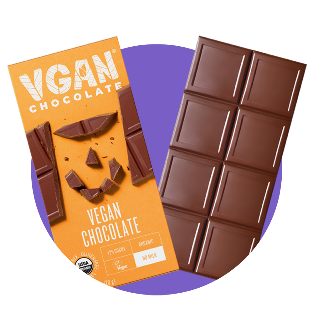 Vegan Milk Chocolate with Coconut Cream