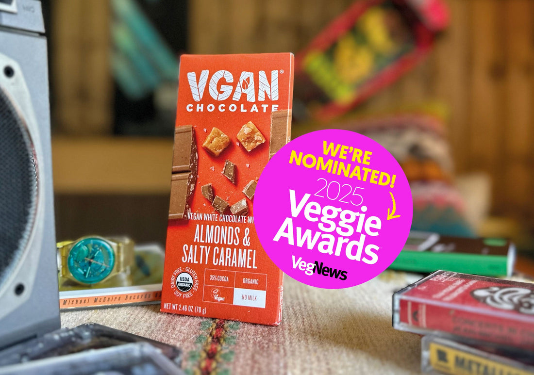 VGAN NOMINATED BEST CHOCOLATE IN VEGGIE AWARDS