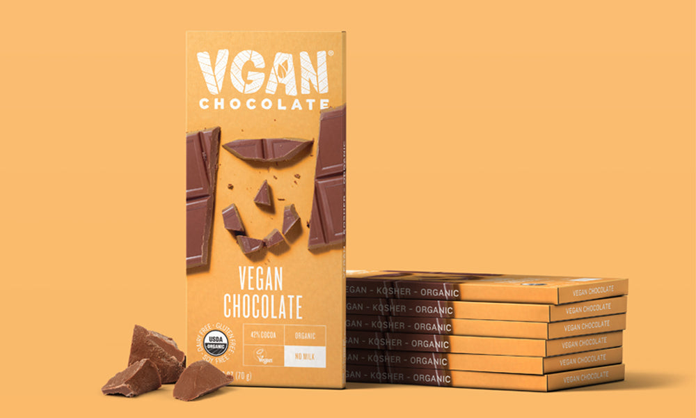VGAN Chocolate bar Milk Chocolate Banner Image